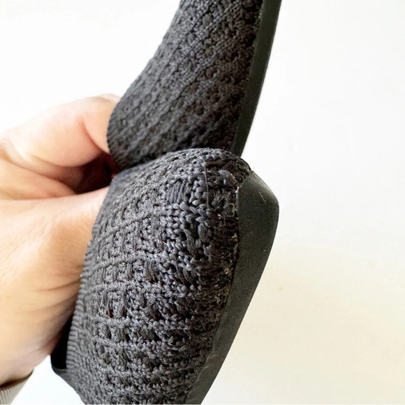 Rothy’s The Point Black Pointed Toe Loafers Women’s Size 7 Fly Knit Luxury Comfy - Picture 8 of 15